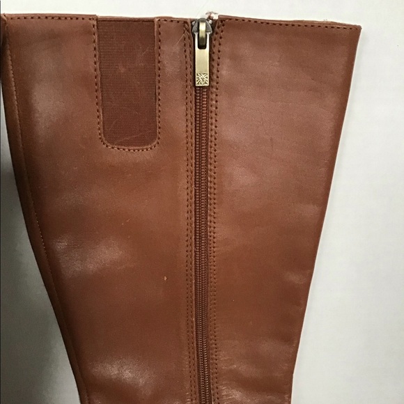 💖Host Pick💖 Anne Klein “iFlex” leather zip-up boots - Picture 4 of 13